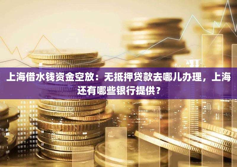 上海借水钱资金空放:无抵押贷款去哪儿办理,上海还有哪些银行提供?